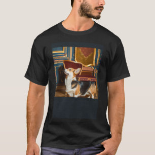 Camiseta Royal Highness Corgi Portrait Dogs UK Pembroke Mon