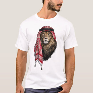 Camiseta Royal Lion Arabian Style T-Shirt – Cultural Design