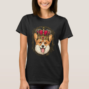 Camiseta Royal Pembroke Welsh Corgi King Queen Princess Dog