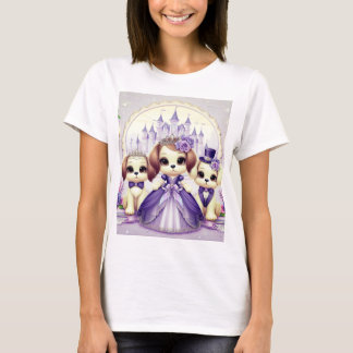 Camiseta Royal Puppy Fairytale - El sueño de una princesa