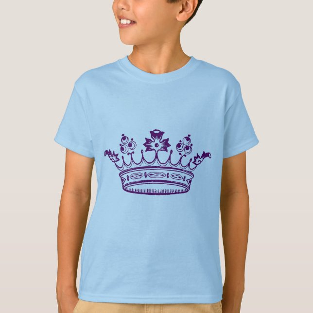 Camiseta Royal Purple Crown (Anverso)