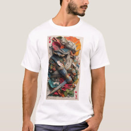 Camiseta Royal Rebellion – Samurai Card Warriors Art Print 