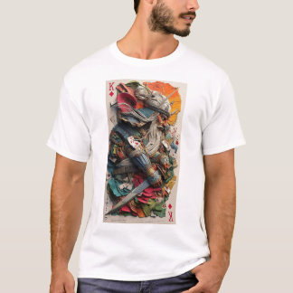 Camiseta Royal Rebellion – Samurai Card Warriors Art Print 