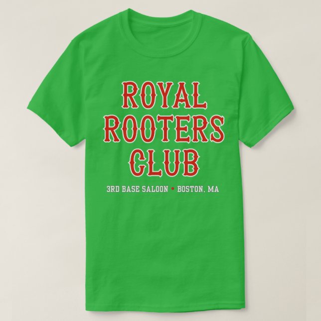 Camiseta Royal Rooters Club (Diseño del anverso)