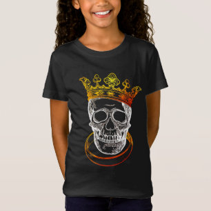 Camiseta Royal Skull Crown – Arte Gótico