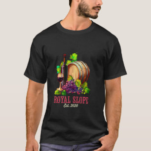 Camiseta Royal Slope Washington Winery Vineyard Wine Region