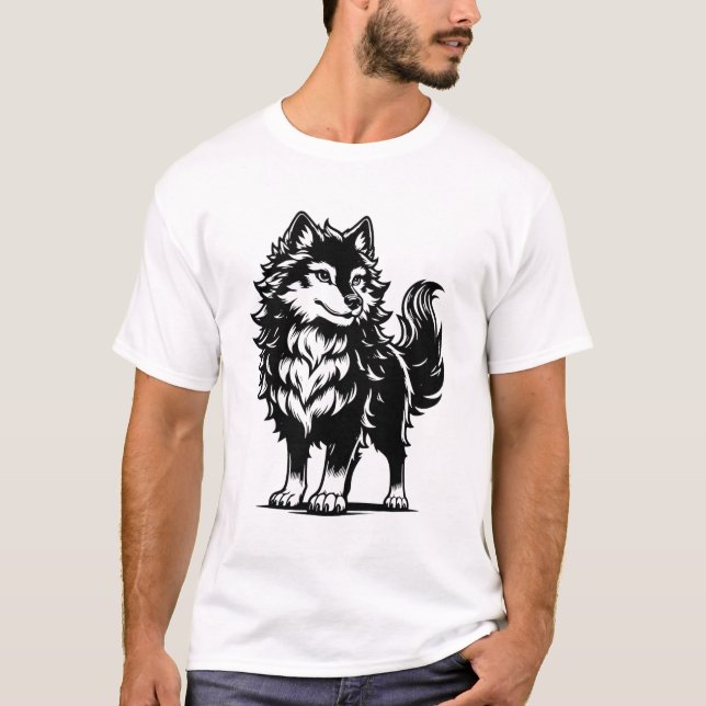 Camiseta Royal Wolf T-shirt (Anverso)