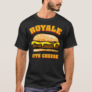 Camiseta Royale Con Novedad De Queso Funny Cheeseburger Mov