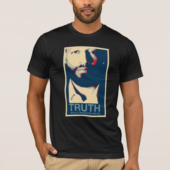 Camiseta Royce White Para El Poster De La Verdad Del Congre (Anverso)