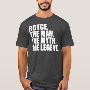 Camiseta RoyceRoyce Nombre Royce nombre con nombre