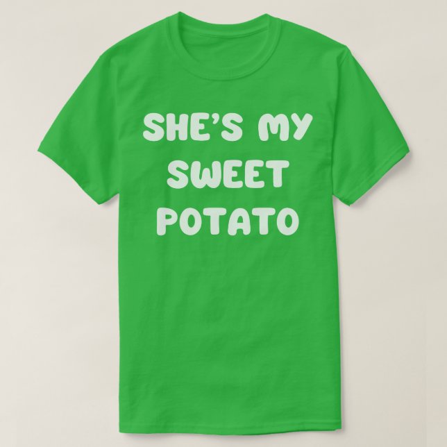 Camiseta roza mi batata 1 (Diseño del anverso)