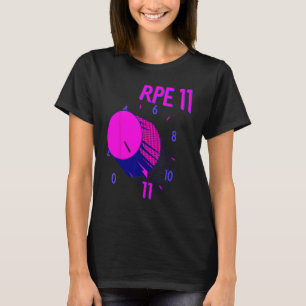 Camiseta RPE 11 Halterofilia Bodybuilding Fitness Gym Work