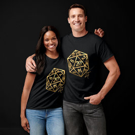 Camiseta RPG Crit AF | Dados de juego de PnP de la fantasía