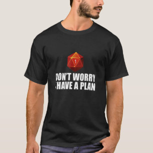 Camiseta RPG de fallo D20