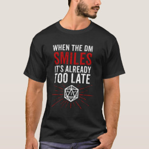 Camiseta Rpg de juego superior de la tabla de impresión de 