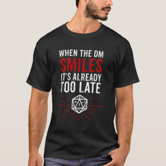 Camiseta Rpg de juego superior de la tabla de impresión de