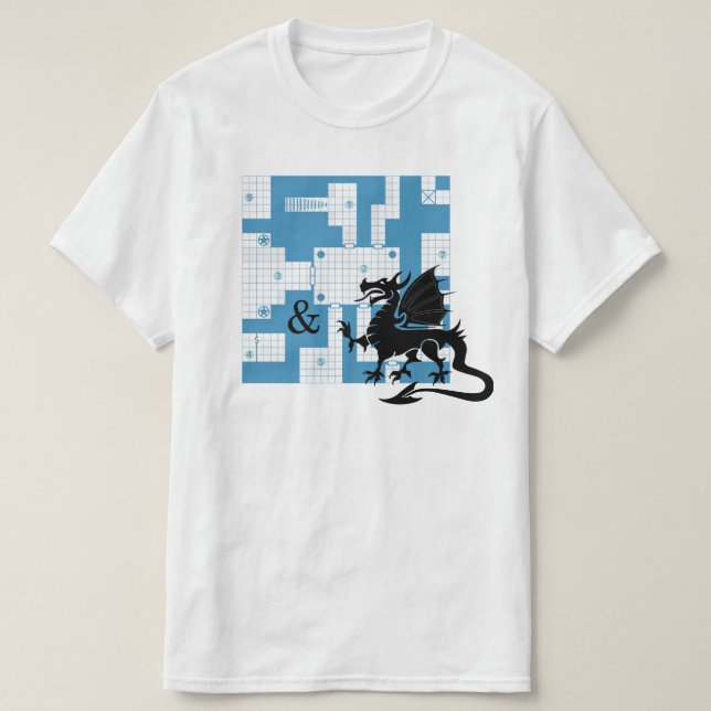 Camiseta RPG de la escuela vieja - y (Diseño del anverso)