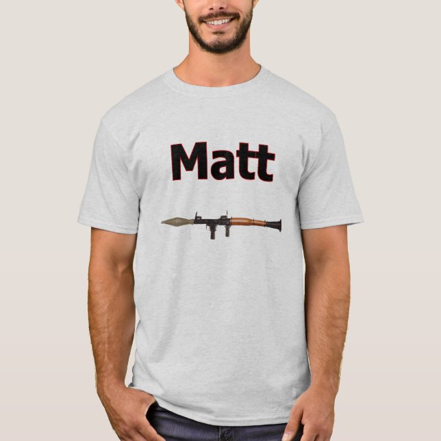 Camiseta RPG de Matt (Anverso)