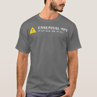 Camiseta RPG Funny Esencial NPC