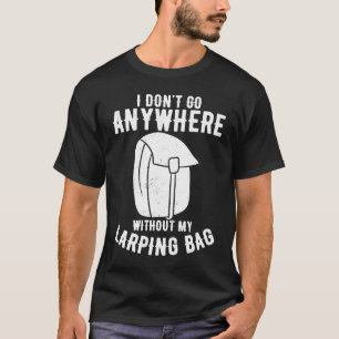 Camiseta RPG No voy a ninguna parte sin mi bolsa de papel