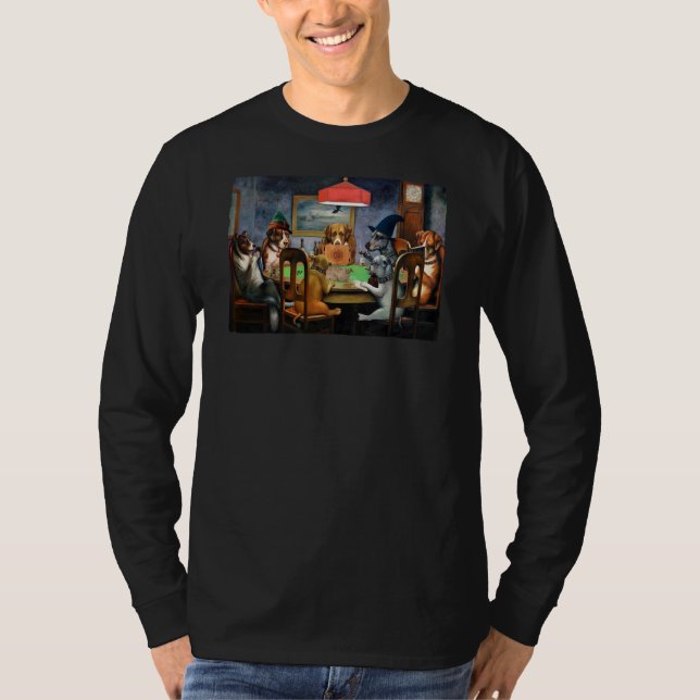 Camiseta Rpg Perros Dungeon Crawler Dragon Master Dm Gaming (Anverso)