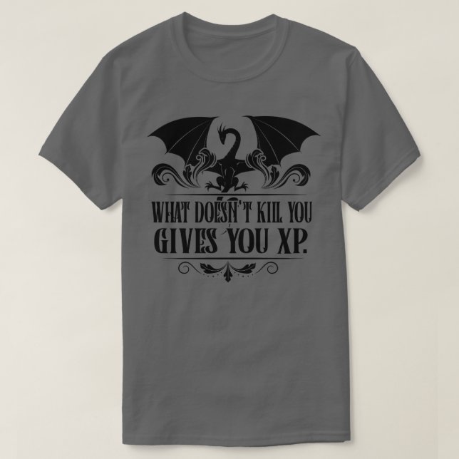 Camiseta RPG Tabletop XP Dragon Master Regalos (Diseño del anverso)
