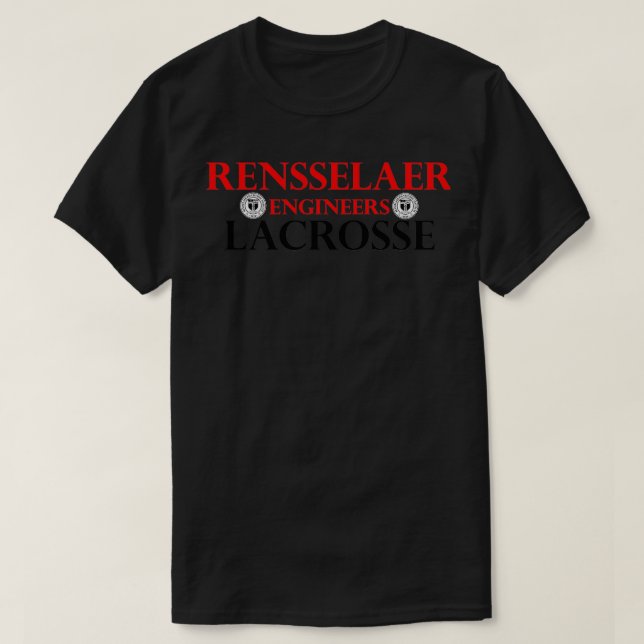 Camiseta RPI Lacrosse Classic TShirt (Diseño del anverso)