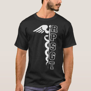 Camiseta Rpsgt Terapia Respiratoria Tecnólogo Del Sueño Cad