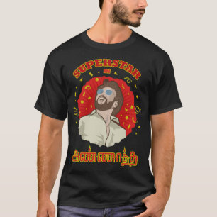 Camiseta Rrajinikanth, superestrella de la película tamil d