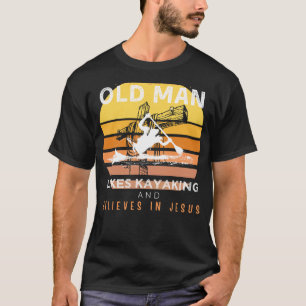 Camiseta Rrapidas divinas: Viejos y gruñones Jesús remo en 