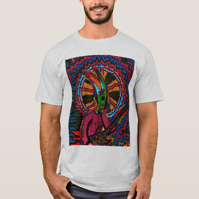 Camiseta RSAlien 'Rockstar 2' (Anverso)