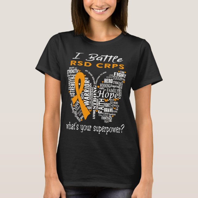 Camiseta RSD CRPS Awareness Month Ribbon Gifts (Anverso)