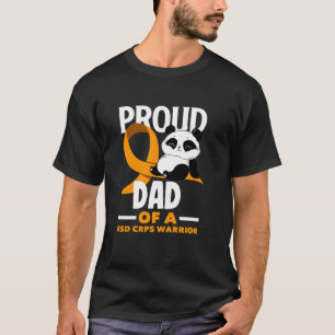 Camiseta RSD CRPS Conciencia Orgulloso Papá De Un Guerrero