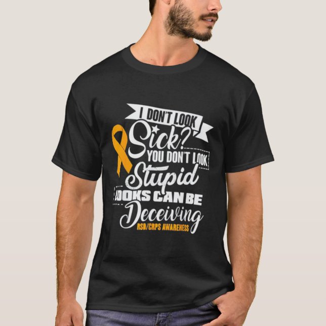 Camiseta Rsd Crps Conciencia que no me veo enfermo que no m (Anverso)