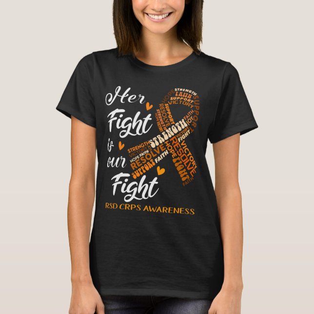 Camiseta RSD CRPS Su lucha es nuestra lucha (Anverso)
