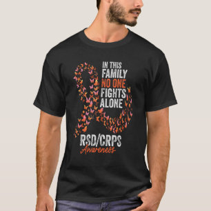 Camiseta RSDCRPS Awareness Month Butterflies Naranja Ribbon