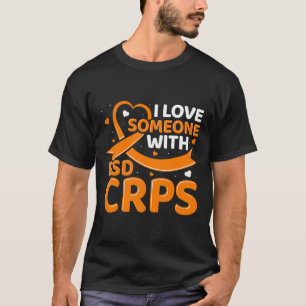 Camiseta Rsdcrps Naranja Ribbon Complejo Regional Pain Synd