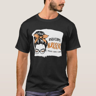 Camiseta RSDCRPS Warrior Awareness Support Squad Messy Bun