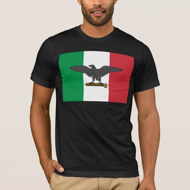 Camiseta Rsi, bandera de Italia (Anverso)