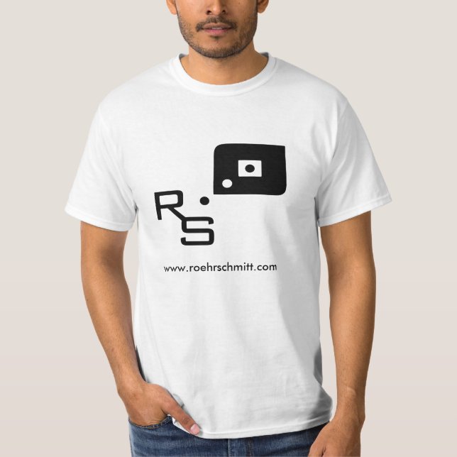 Camiseta RSmarkBlack - 8x8 grande, www.roehrschmitt.com (Anverso)