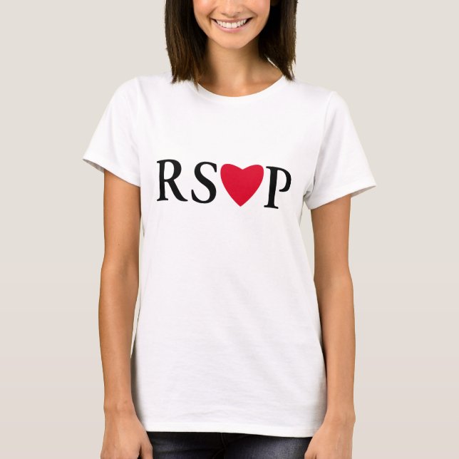 Camiseta RSVP Heart Shirt (Anverso)