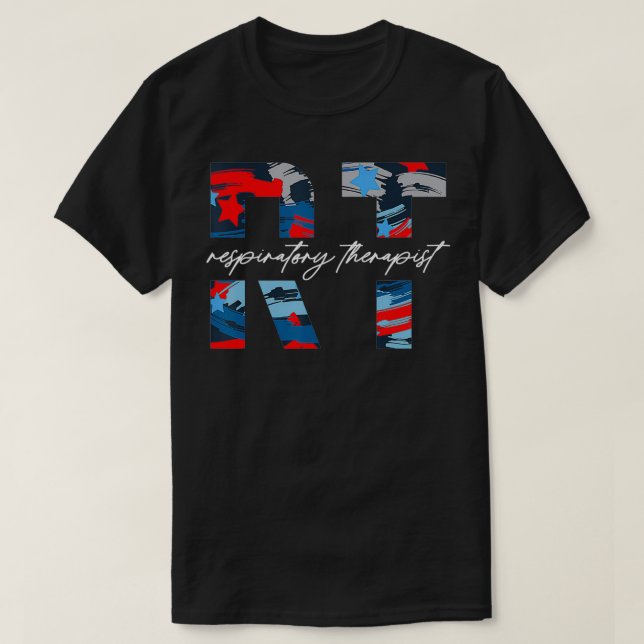 Camiseta RT Patriótico 4 De Julio Día De La Independencia D (Diseño del anverso)