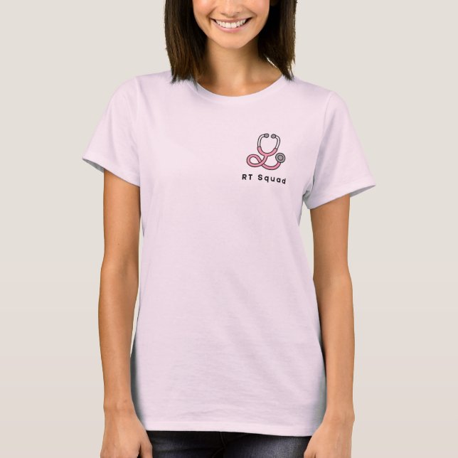Camiseta RT Squad Respiratory Therapist | RT Appre (Anverso)