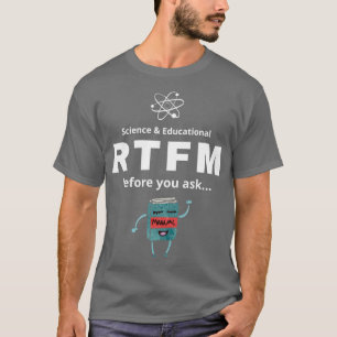 Camiseta RTFM Antes de preguntar