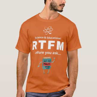 Camiseta RTFM Antes de preguntar 