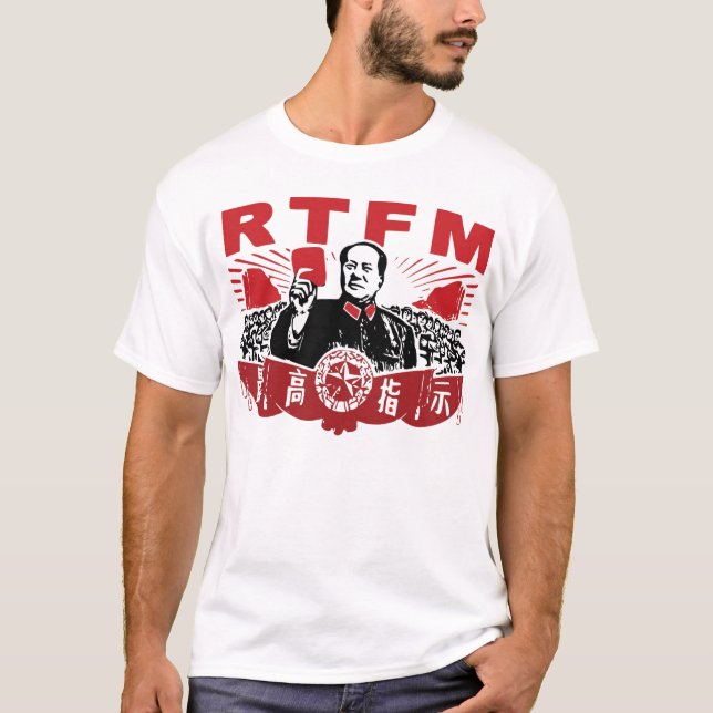 Camiseta RTFM de Mao (frente) (Anverso)
