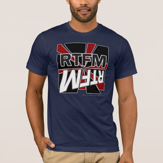 Camiseta RTFM estupendo (Anverso)