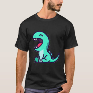 Camiseta Ruaring Cute Dinosaur