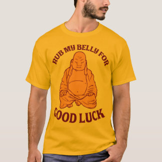 Camiseta Rub A Mi Belly Por La Buena Suerte