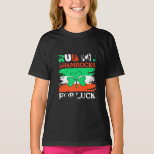Camiseta Rub My Shamrock por suerte, Día de San Patricio